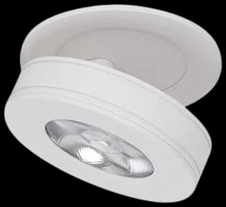 Foco embutido dimeable aluminio blanco Ø 7 cm LED 4W - TOFO0059