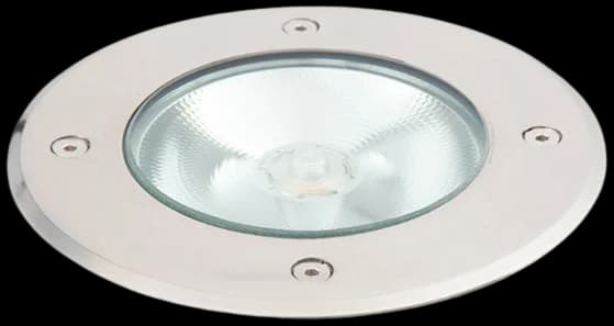 Foco acero inoxidable piso exterior 18W 3000K IP65 - MUFO0062