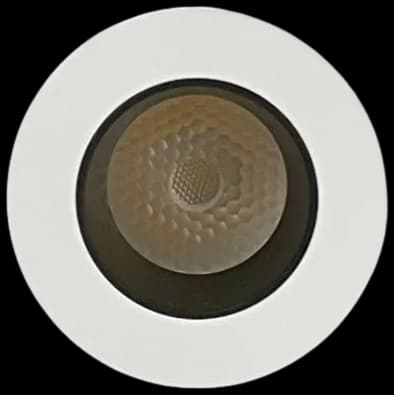 Foco embutido aluminio blanco 10º 2W LED - VKFO0005