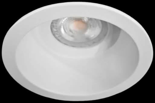 Foco embutido retraído metal blanco Ø9 cm GU10 - MUFO0128