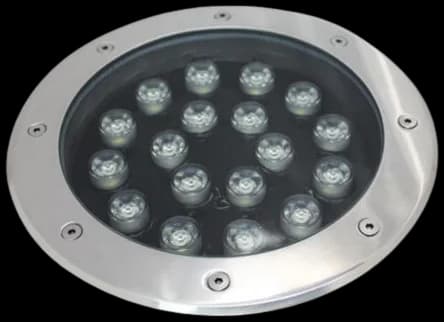 Foco piso acero exterior LED 18W - ANFO0016
