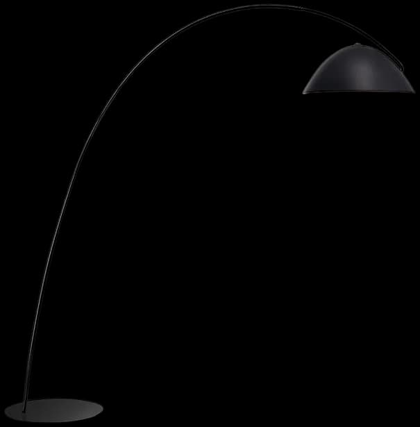 Lámpara de pie arco metal negro Ø52x17,8x1,90 cm E27 - LGLP0028