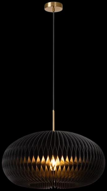 Lámpara colgante metal pape Ø52x26 cm E27 - LULC0307