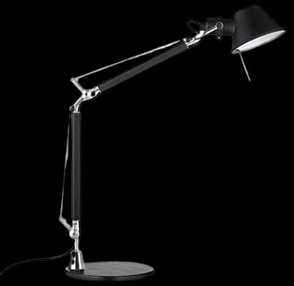 Lámpara sobremesa metal articulado negro E14 - LGLS0046