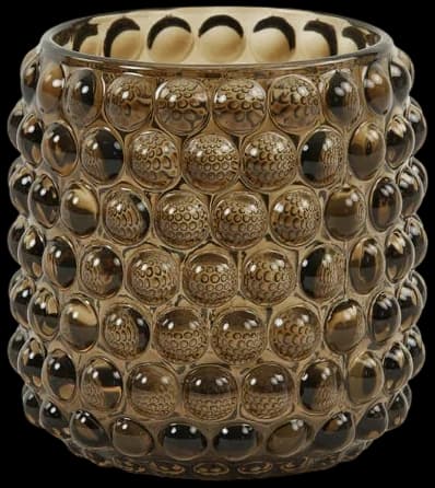 Porta velas - Dots Brown