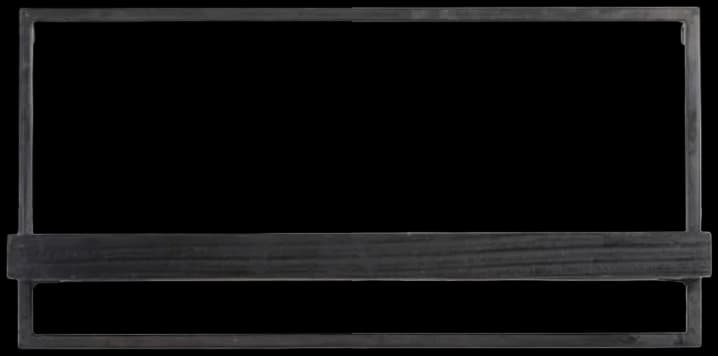 Repisa Park Black 60 cm