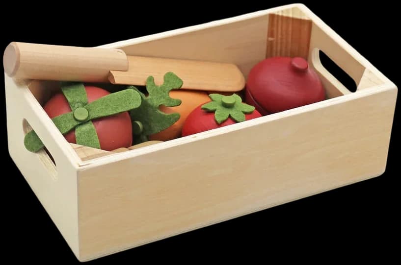Set de verduras magnéticas una caja