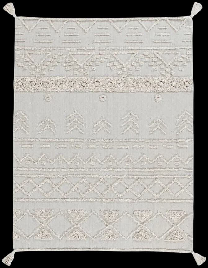 Alfombra lavable tribu - Natural