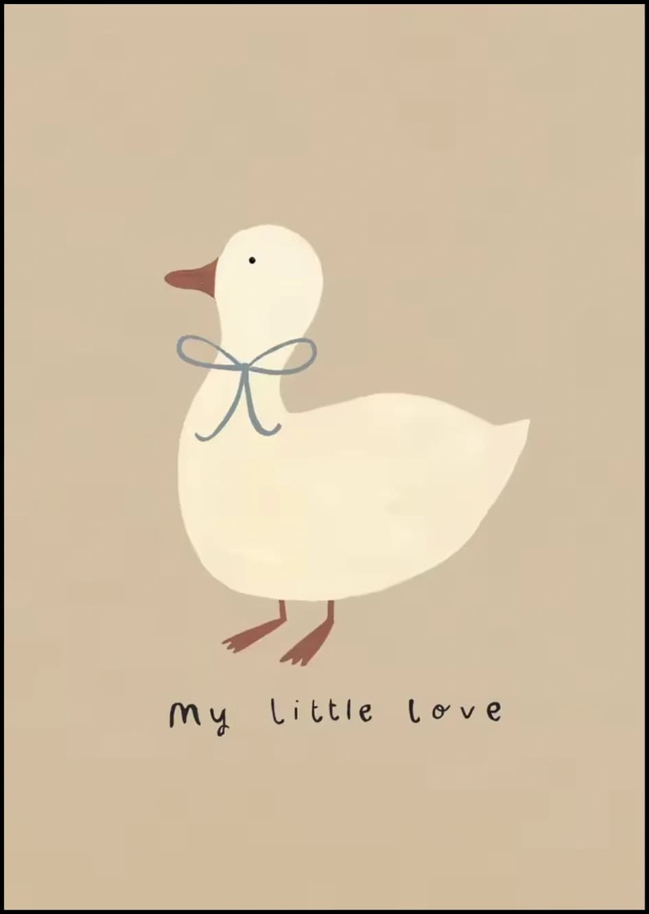 Lámina / poster - My little love