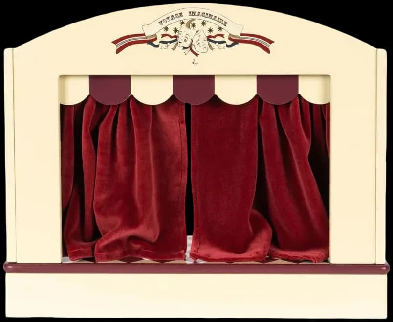Teatro de marionetas de madera FSC