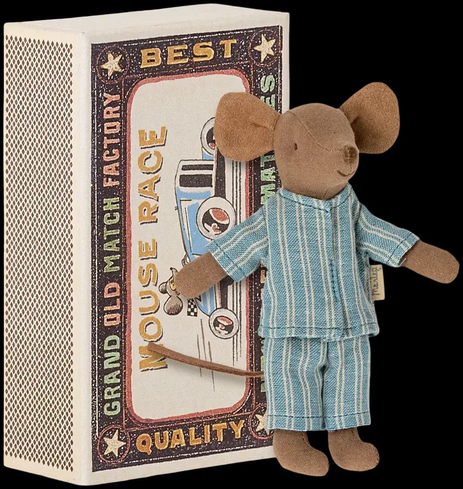 Ratoncito - Big Brother in a matchbox Pijamas Blue