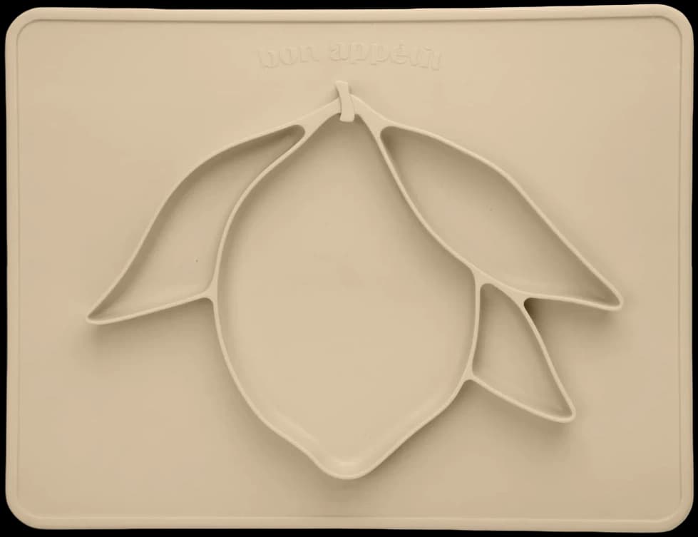Plato / Individual Silicona Lemon - Shell