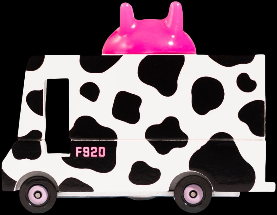 Auto De Madera - Milk Van