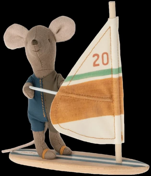 Ratoncito - Beach Mice Surfer Little brother