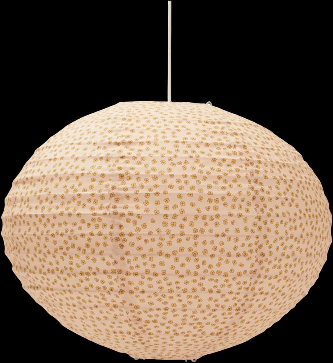 Lampara Colgante Tela - Buttercup Yellow