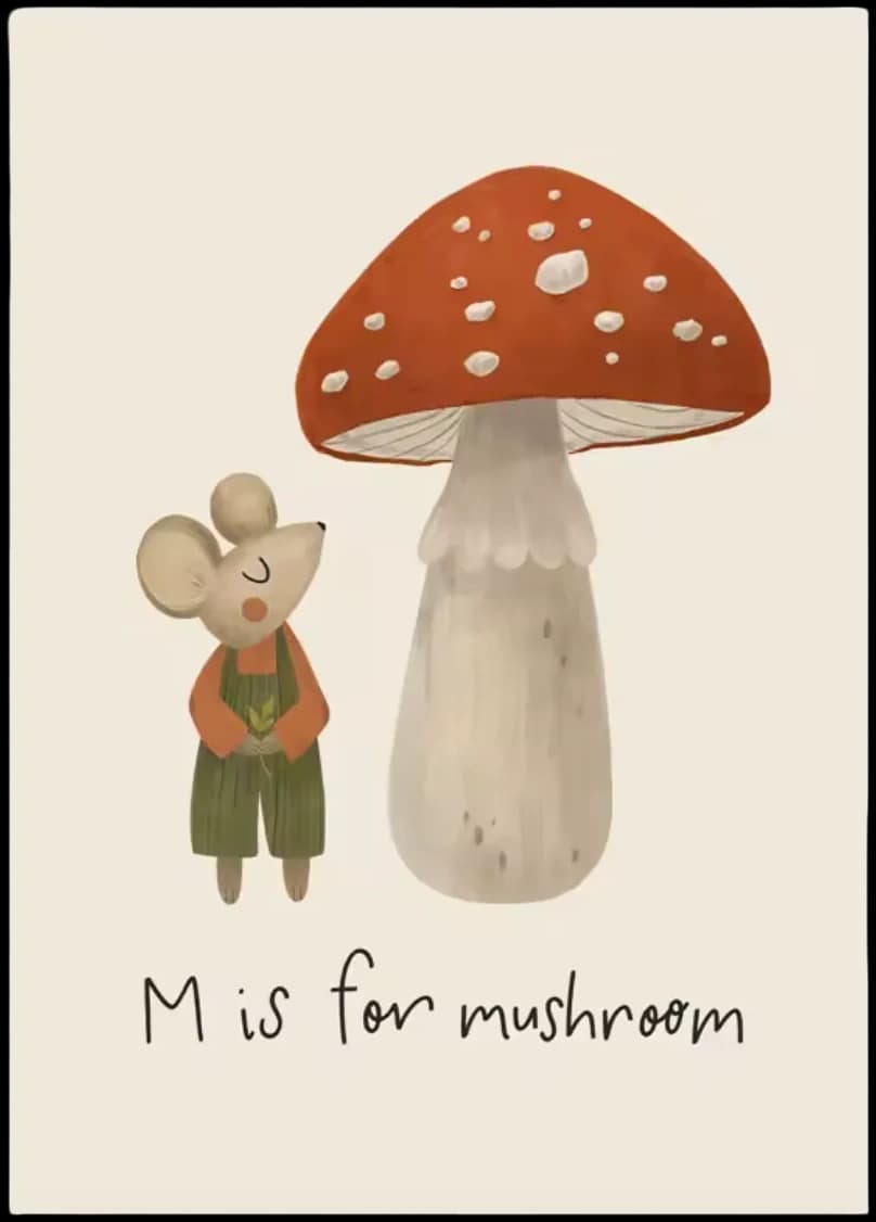Lámina / poster - Mushroom