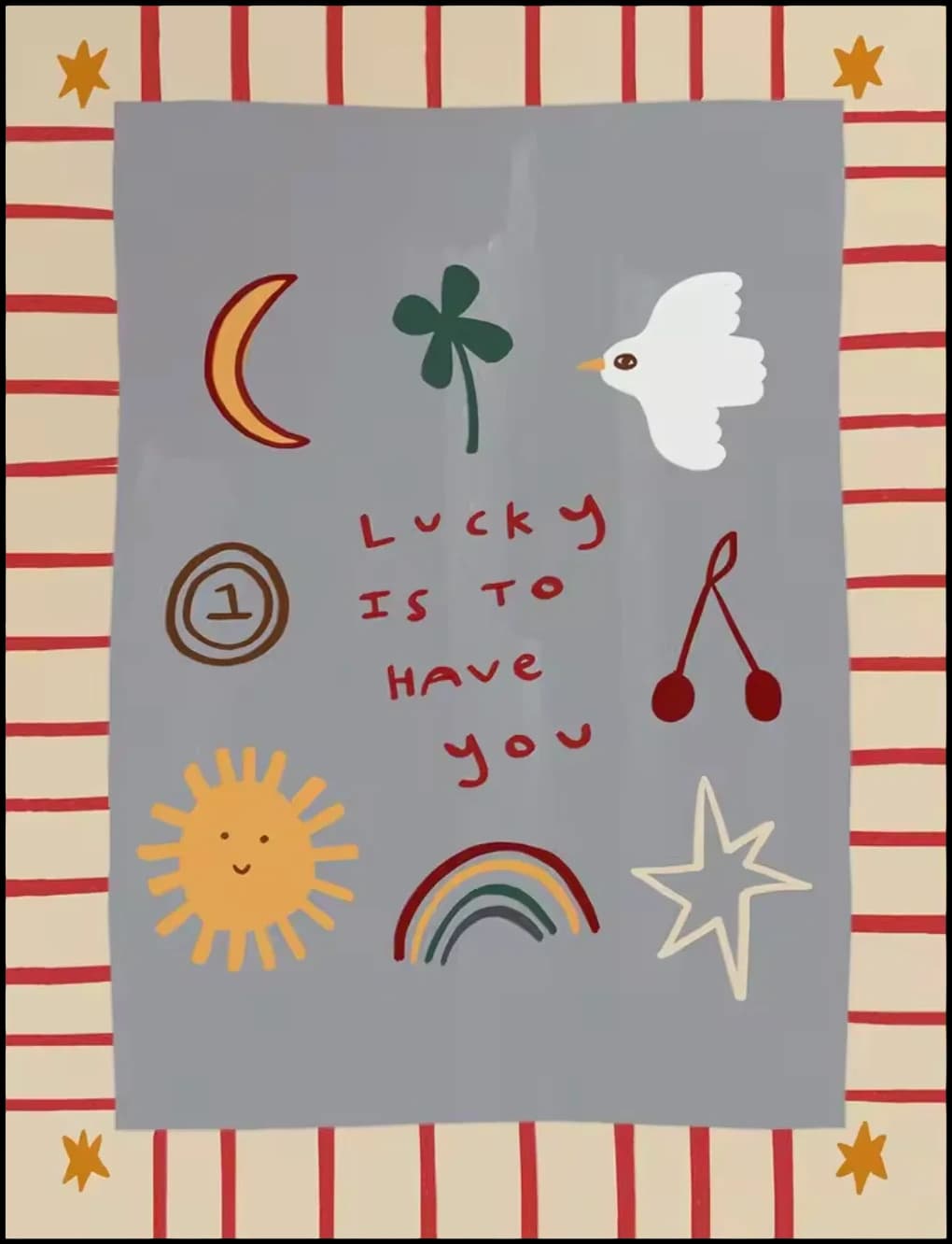 Lámina / poster - Lucky