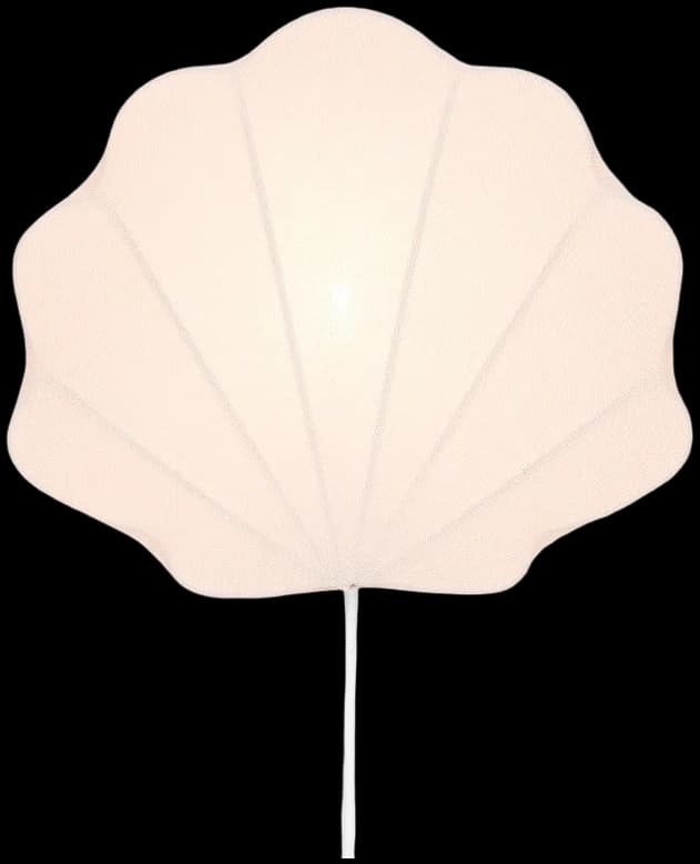 Lámpara Tela Clam / aplique - Blush