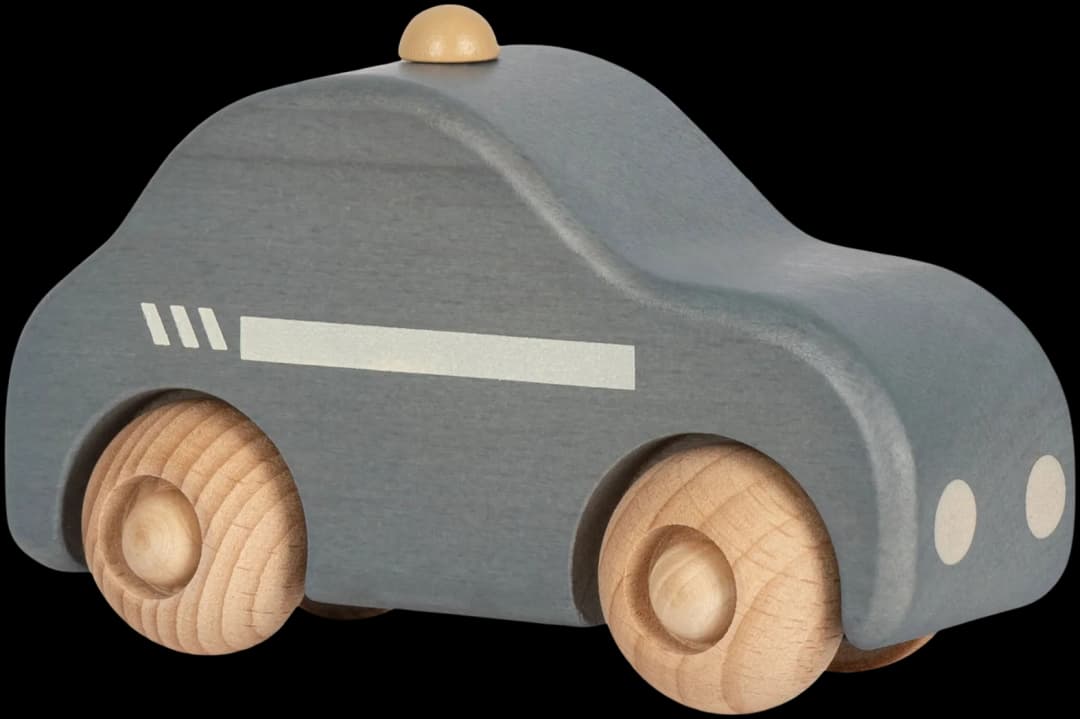 Wooden Police Car
