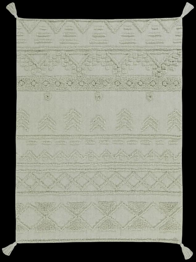 Alfombra lavable tribu - Olive