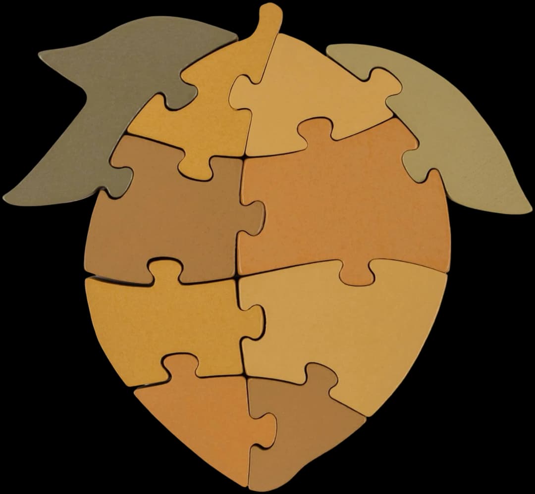 Puzzle de madera - Lemon FSC