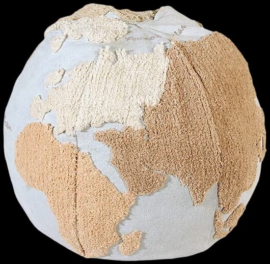 Pouf World Map