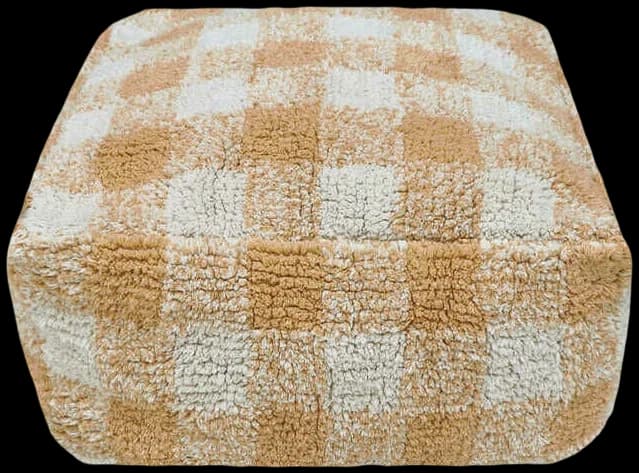 Pouf Vichy honey