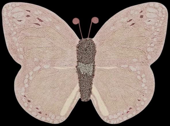 Alfombra lavable - Baby butterfly