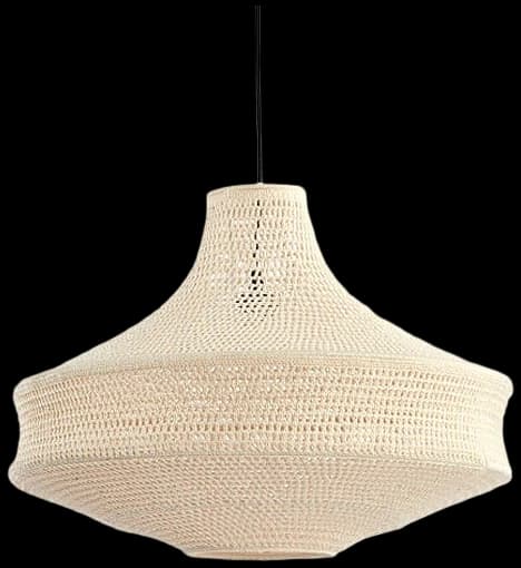 Lampara Colgante crochet