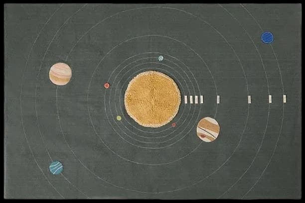 Decoración de pared - Solar system