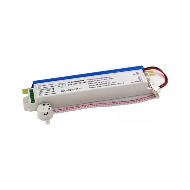 Kit de emergencia para LED 40W 2000m 90 minutos - MUTR0008