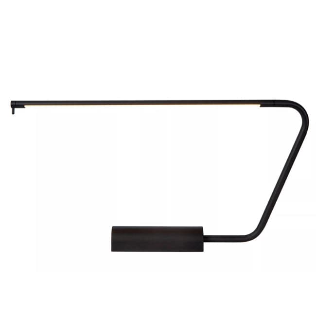 Lámpara de mesa aluminio negro LED 6,5W - LULS0212