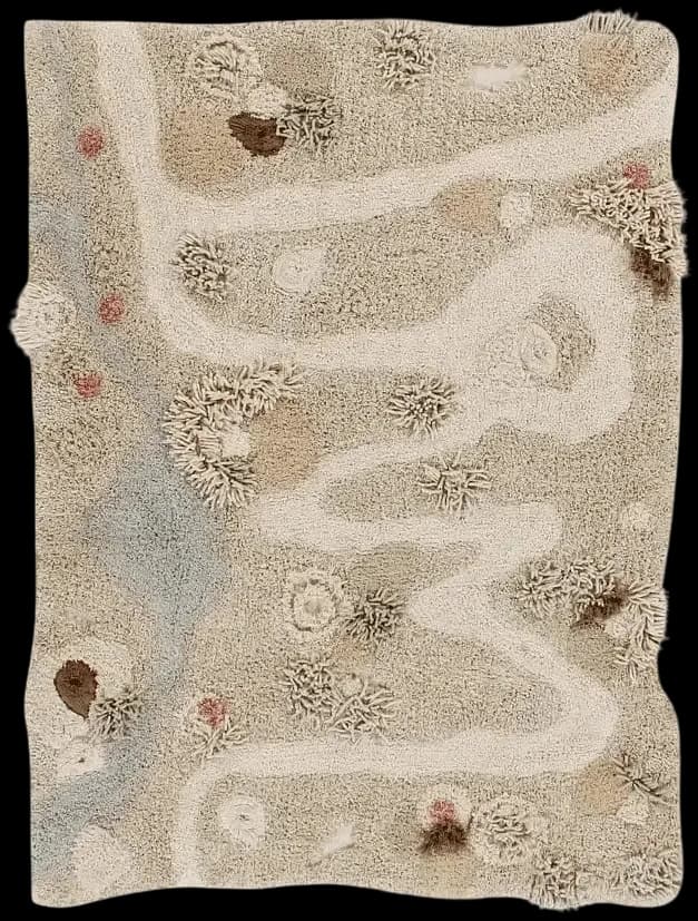 Alfombra de juego lavable - Path of Nature 120x160 cm