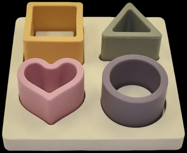 Puzzle Figuras Silicona - Heart