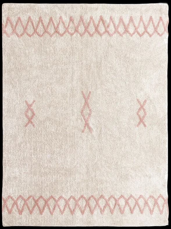 Alfombra lavable Atlas natural - Vintage Nude 170 x 240 cm