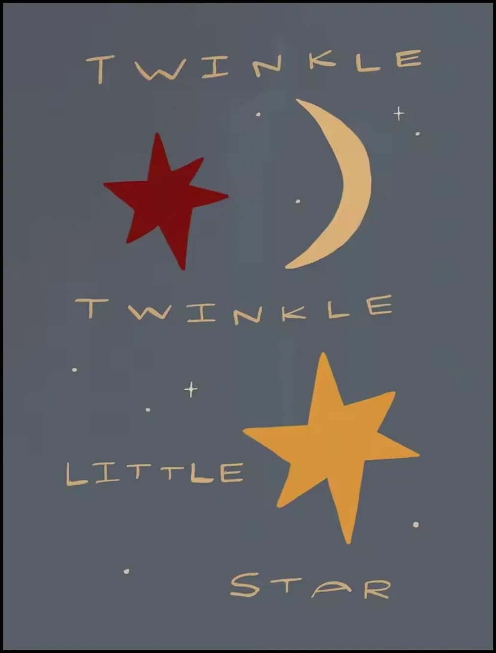 Lámina / poster - Twinkle star