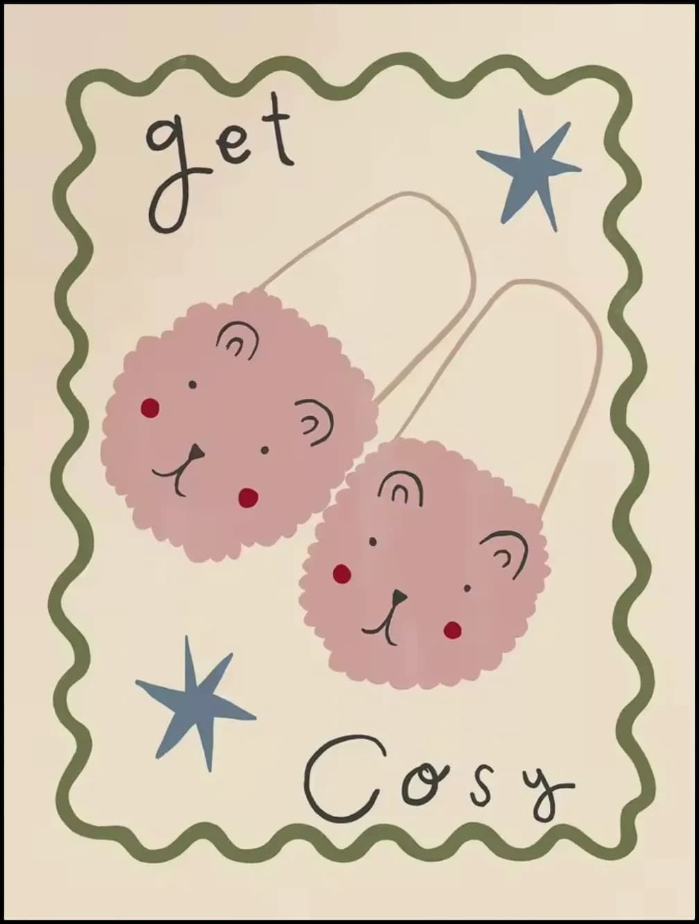 Lámina / poster - get cozy