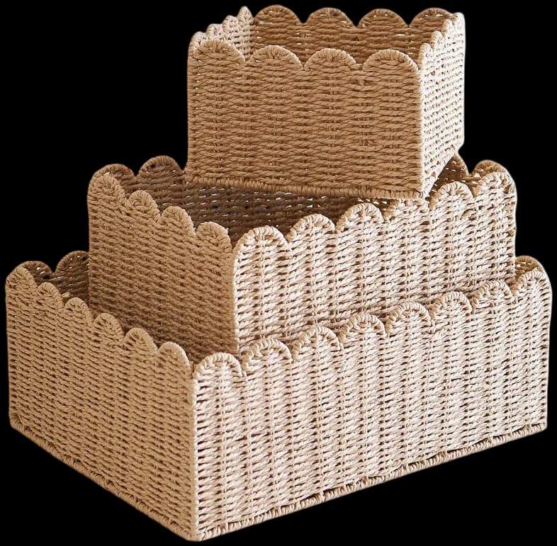 Canastos scalloped
