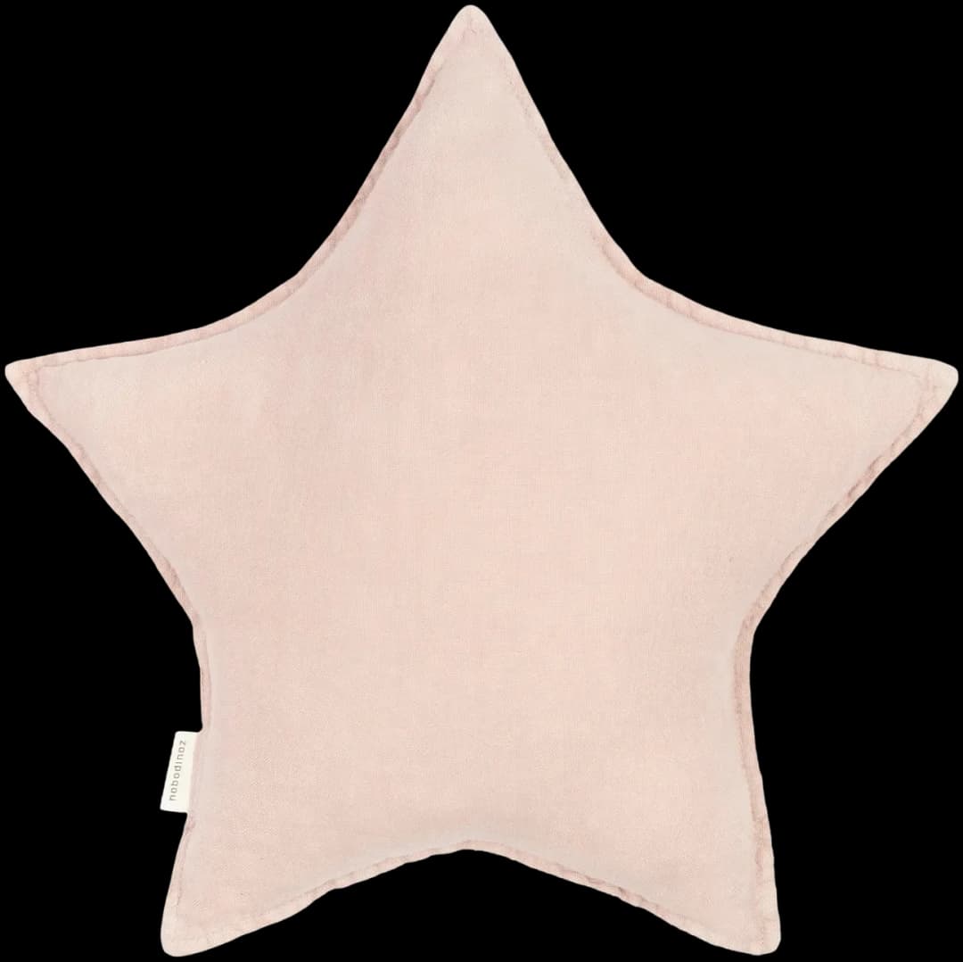 Cojín Estrella Lin Français - Mauve Pink