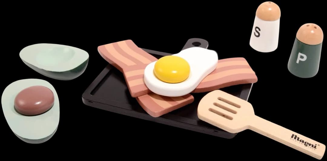 Set De Cocina Eggs & Bacon