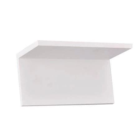 Apliqué metal blanco luz indirecta 20x10 cm LED 12W - TOAP0026