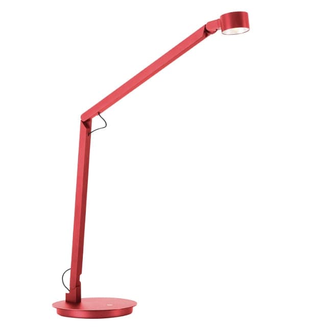 Lámpara sobremesa articulado metal rojo 6W - JGLS0014