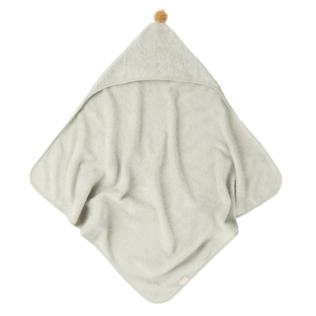 Toalla con capucha So Cute - Sage Green