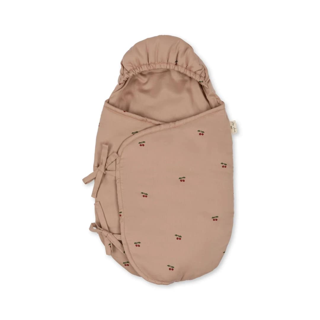 Saco de dormir para muñeca - cherry