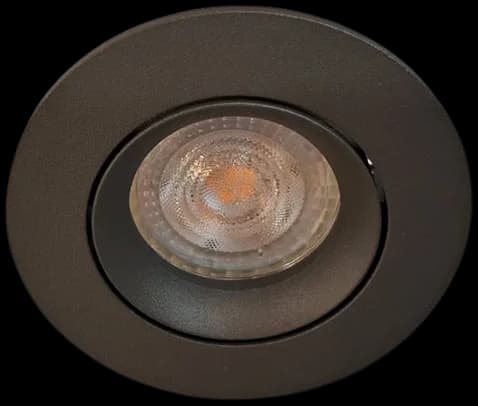 Foco embutido aluminio gris Ø 9 cm GU10 - MUFO0131