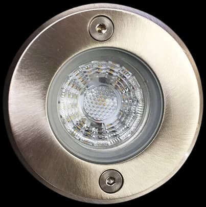 Foco embutido aluminio inyectado cromo piso exterior corte Ø 6,5 cm LED 3 W - MUFO0024