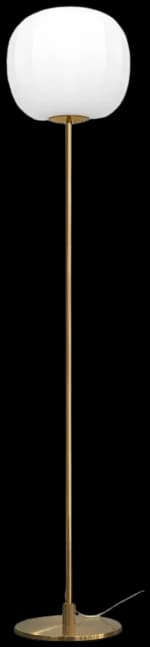Lámpara de pie metal bronce vidrio empavonado Ø30x1,50 cm E27 - ONLP0008