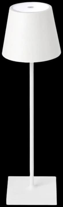 Lámpara sobremesa aluminio blanco Ø 10,5x38 cm LED 3,5 W - TOLS0014
