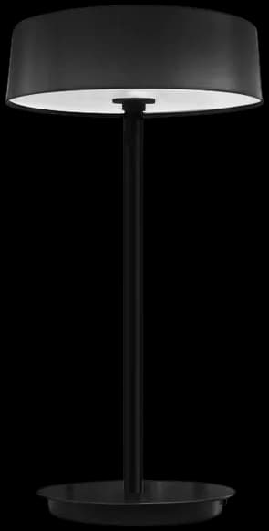 Lámpara sobremesa aluminio dorado negro Ø25x50 cm 18 W LED - JGLS0008