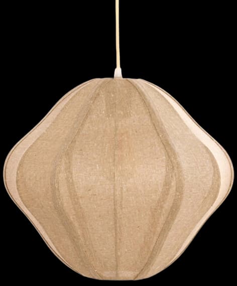 Lámpara colgante yute natural Ø38x32 cm E27 - LLLC0598
